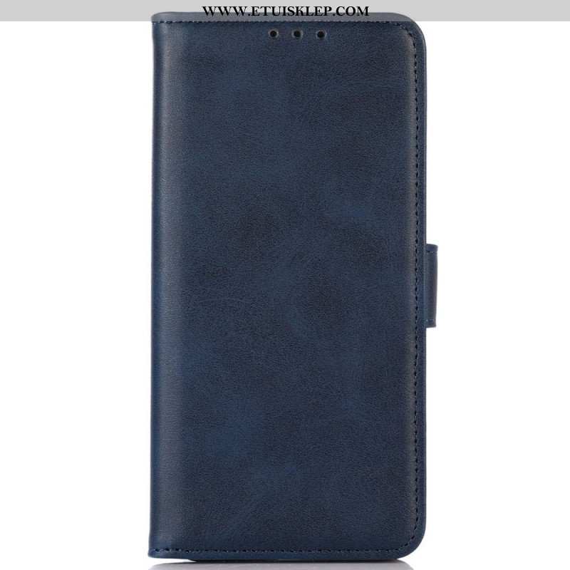 Etui Folio do Poco M4 5G Zwykły Skórzany Styl